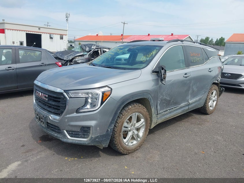 2024 GMC Terrain, Left Front, IAAI, VIN 3GKALTEG0RL335735 — photo 2