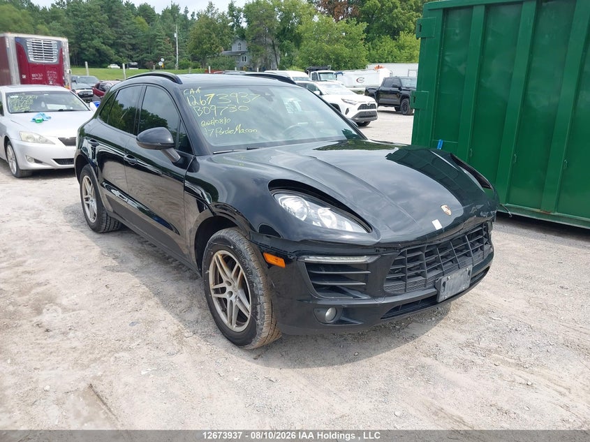 2017 Porsche Macan, Удар спереди, IAAI, VIN WP1AA2A5XHLB09730