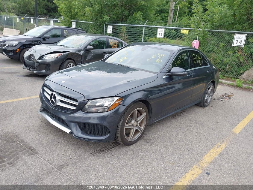Vin: 55swf4kb9gu112661, lot: 3077430, mercedes-benz c 300 4matic 20162