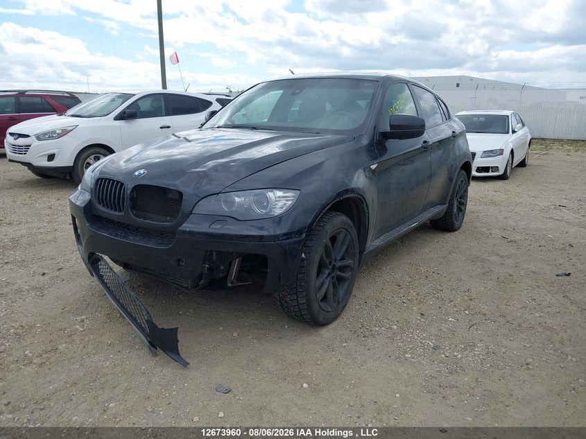 2013 BMW X6, Удар спереди, IAAI, VIN 5UXFG2C58DL785069 — фото 2