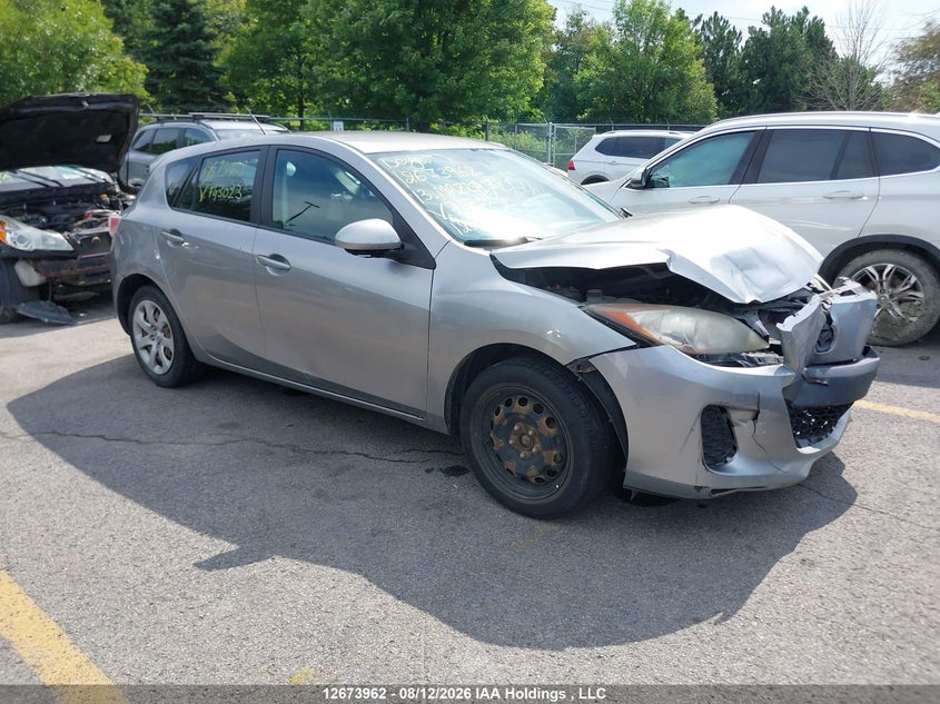 Vin: jm1bl1kf0d1743023, lot: 3077443, mazda 3 i 20131