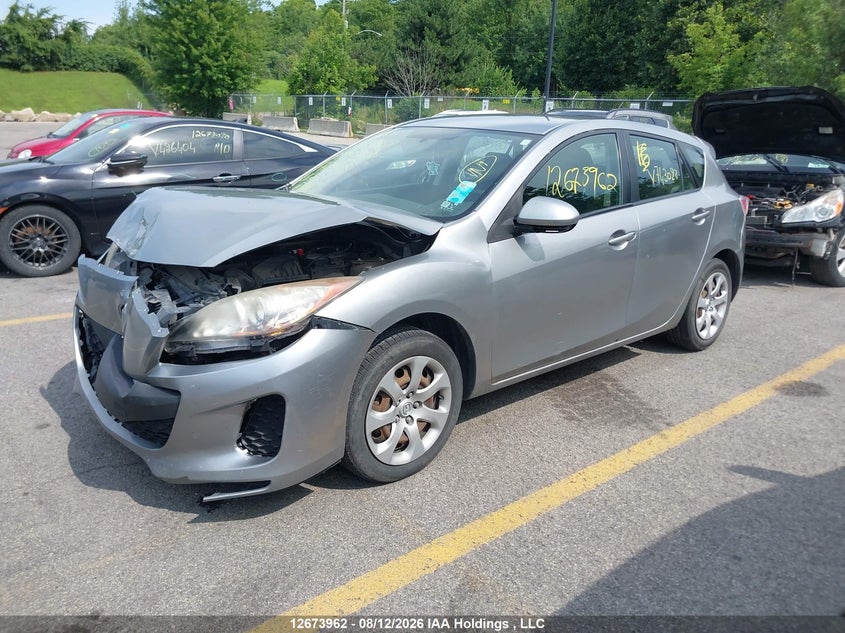 Vin: jm1bl1kf0d1743023, lot: 3077443, mazda 3 i 20132