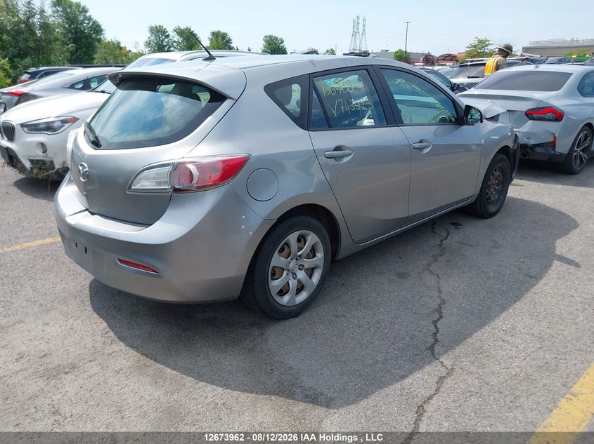 Vin: jm1bl1kf0d1743023, lot: 3077443, mazda 3 i 20134