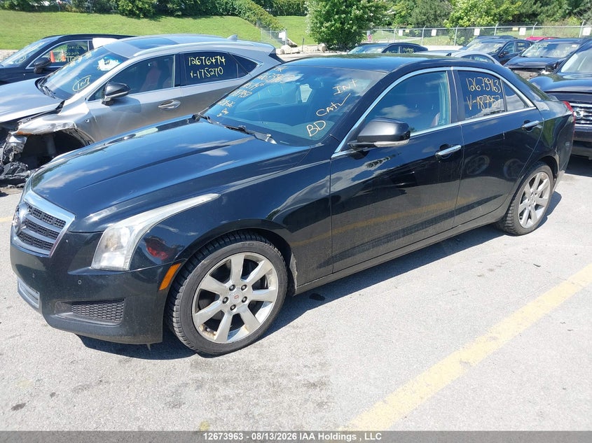2014 Cadillac ATS, Charity, IAAI, VIN 1G6AH5RX4E0187957 — photo 2