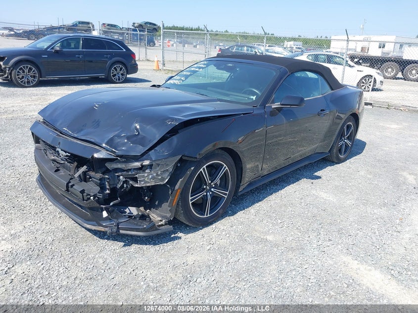 Vin: 1fagp8uh6s5115075, lot: 3077482, ford mustang 20252