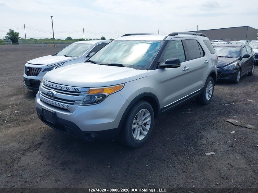 2013 Ford Explorer, Right Side, IAAI, VIN 1FM5K8D86DGA34600 — photo 2