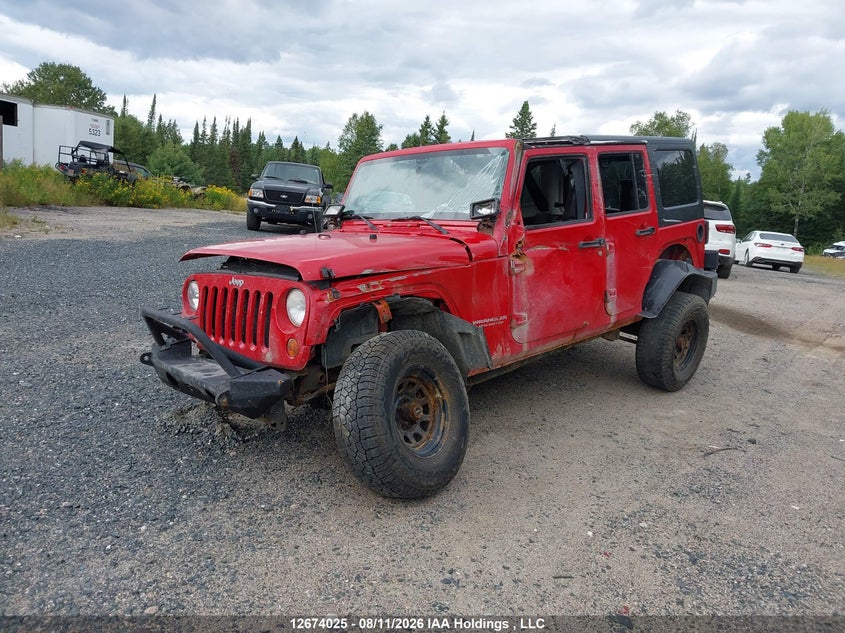 2012 Jeep Wrangler, All Over, IAAI, VIN 1C4BJWDG5CL230782 — photo 2