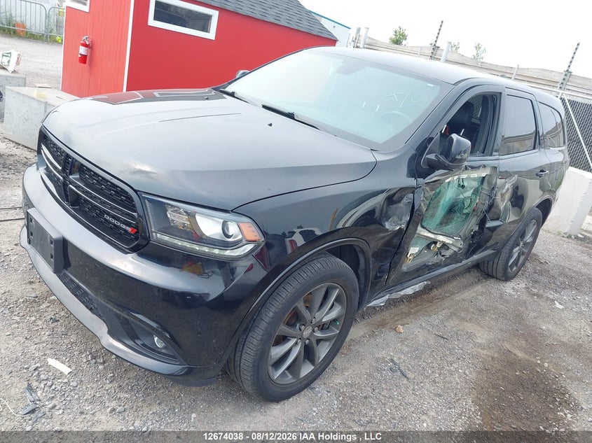 Vin: 1c4rdjdg8jc306968, lot: 3077520, dodge durango gt 20182