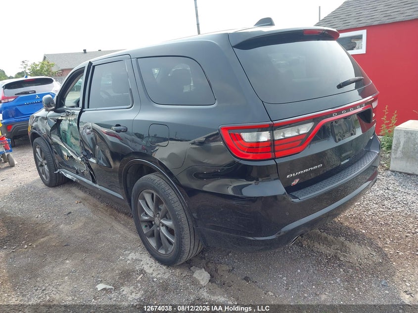 Vin: 1c4rdjdg8jc306968, lot: 3077520, dodge durango gt 20183