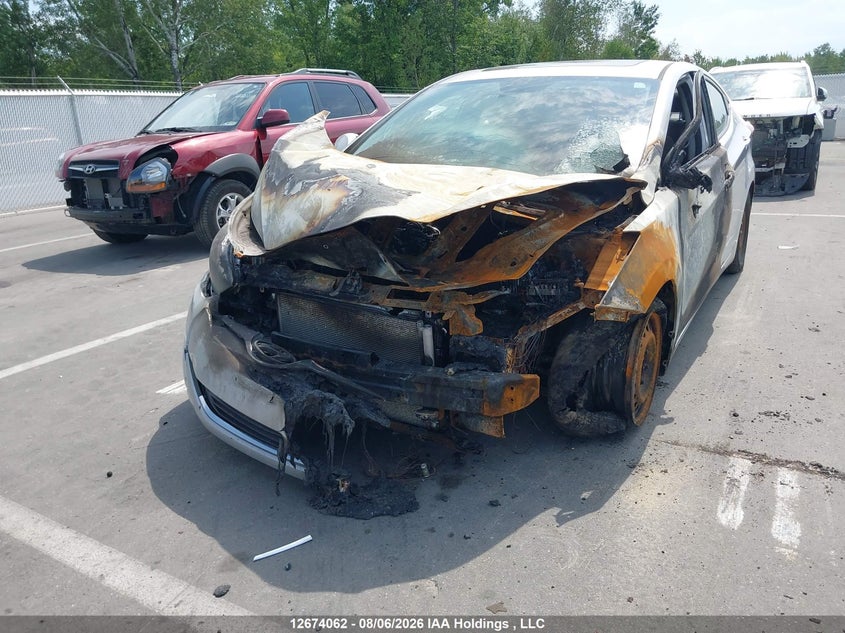 Vin: kmhdh4ahxgu622321, lot: 3077545, hyundai elantra gls 20162