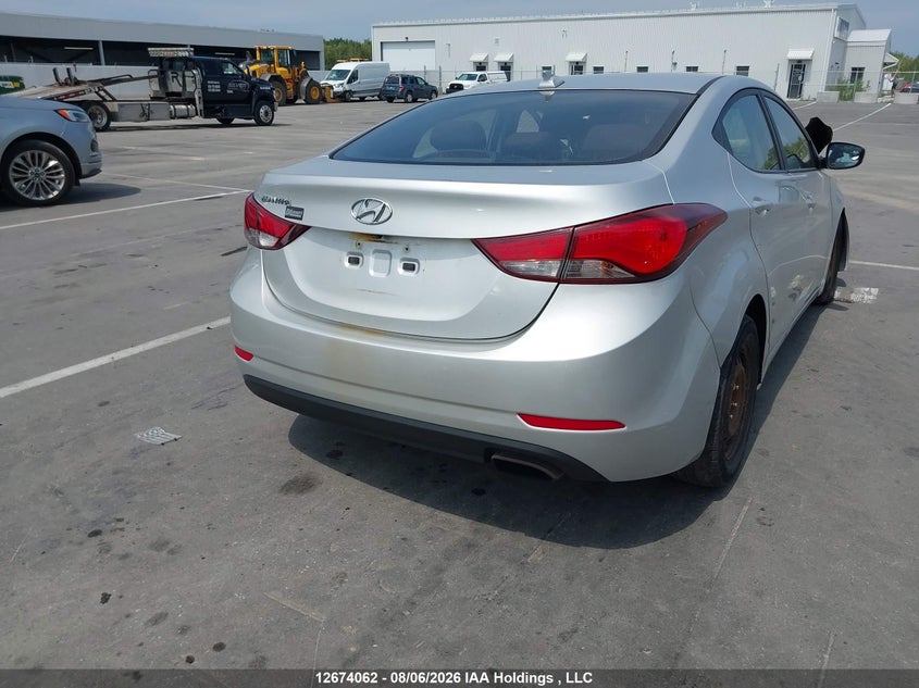 Vin: kmhdh4ahxgu622321, lot: 3077545, hyundai elantra gls 20164