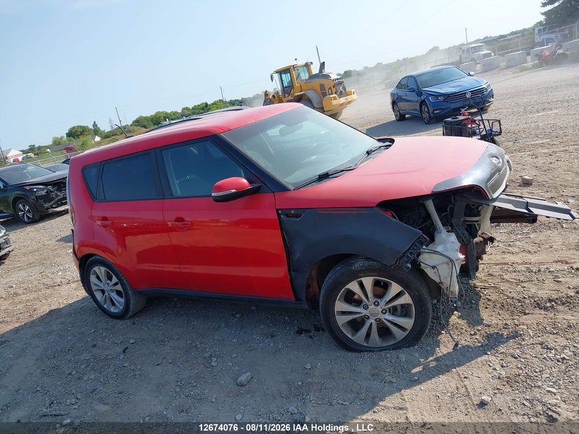 2016 KIA SOUL SPORT UTILITY VEHICLE 2.0L I4 FI DOHC 16V NF4