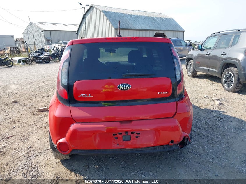 2016 KIA SOUL SPORT UTILITY VEHICLE 2.0L I4 FI DOHC 16V NF4