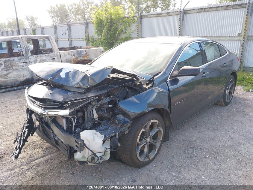Vin: 1g1zg5st0kf226992, lot: 3077564, chevrolet malibu rs 20192