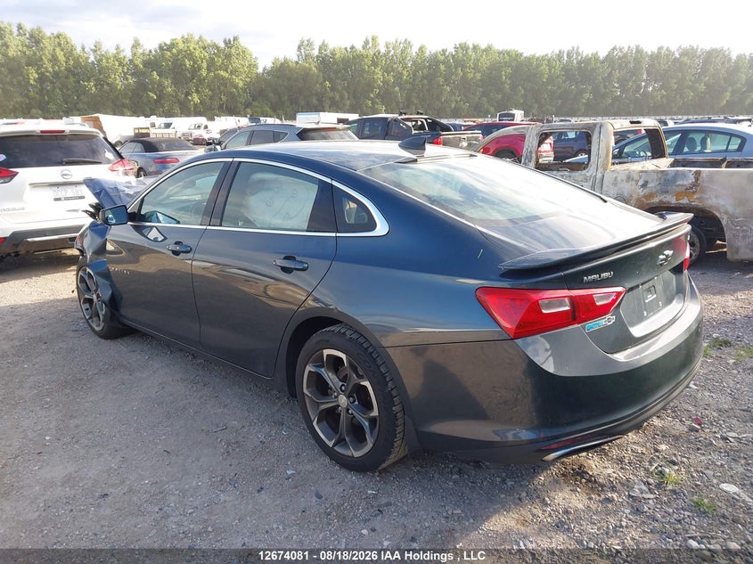 Vin: 1g1zg5st0kf226992, lot: 3077564, chevrolet malibu rs 20193