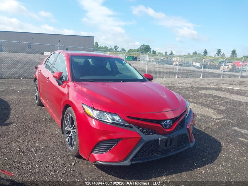 2019 Toyota Camry Hybrid/Le/Xle/Se, Rear, IAAI, VIN 4T1B21HK3KU010432