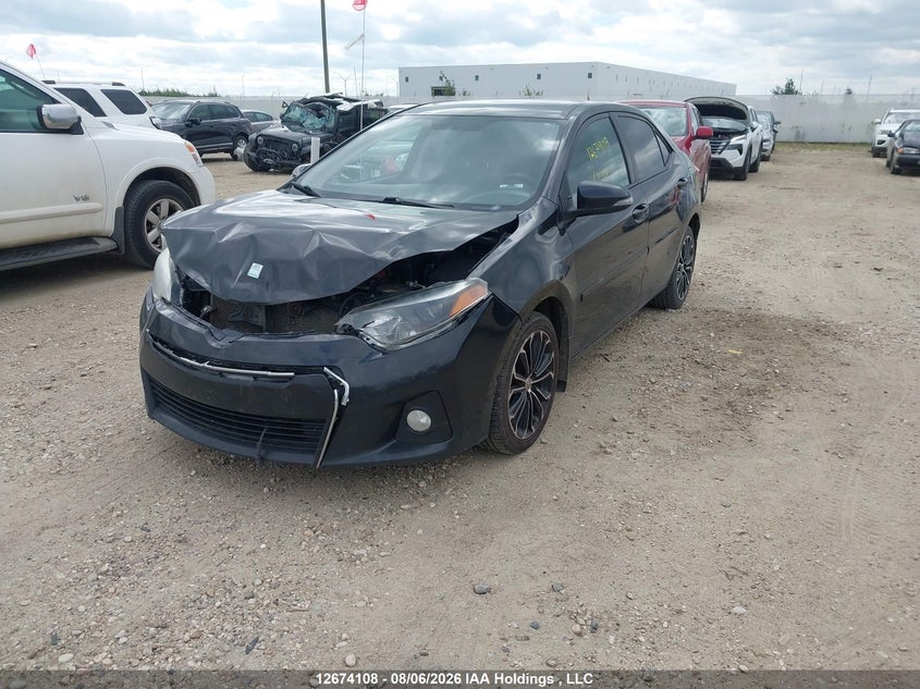 2016 Toyota Corolla, Front, IAAI, VIN 2T1BURHE7GC578629 — photo 2