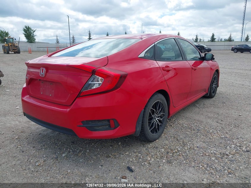 Vin: 2hgfc2f84hh000960, lot: 3077617, honda civic ex 20174