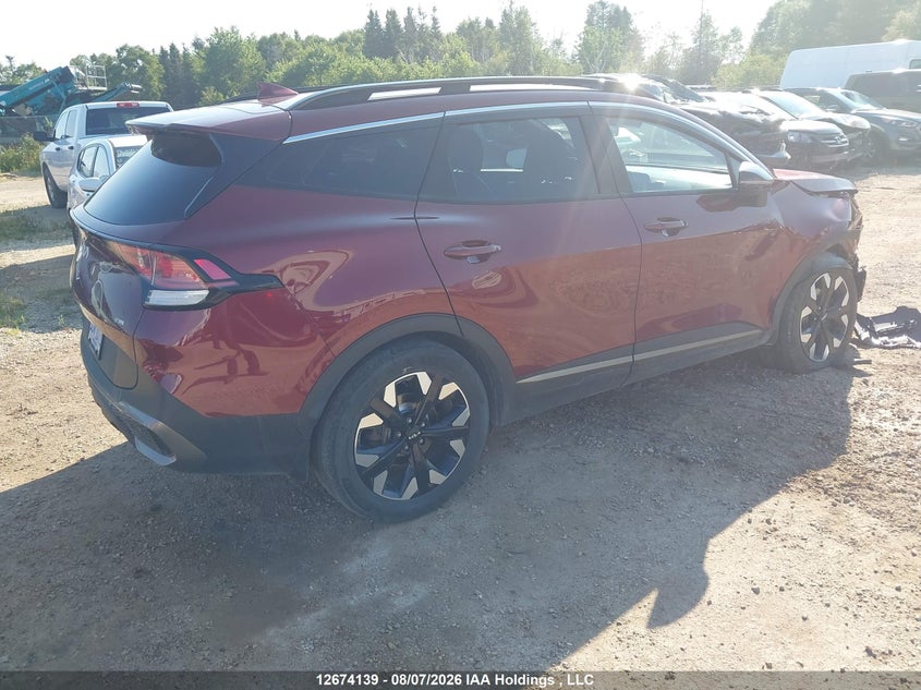 Vin: kndpucaf6p7173885, lot: 3077624, kia sportage lx 20234