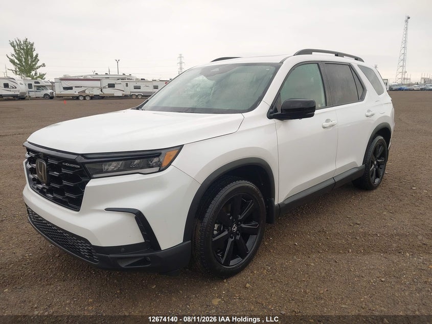 2023 Honda Pilot, Удар сзади, IAAI, VIN 5FNYG1H89PB504332 — фото 2