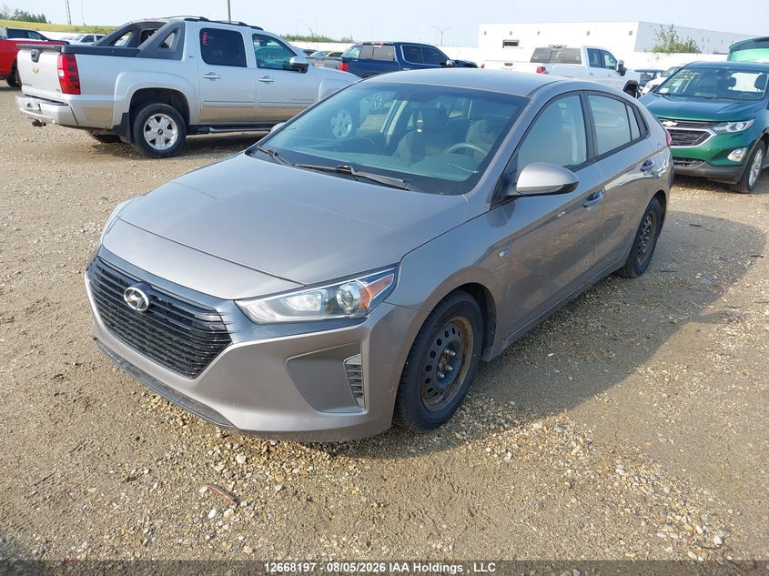 Vin: kmhc75lc3ku166404, lot: 3077645, hyundai ioniq hybrid essential 20192