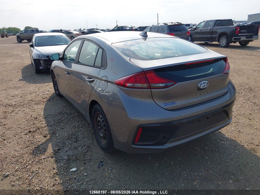Vin: kmhc75lc3ku166404, lot: 3077645, hyundai ioniq hybrid essential 20193