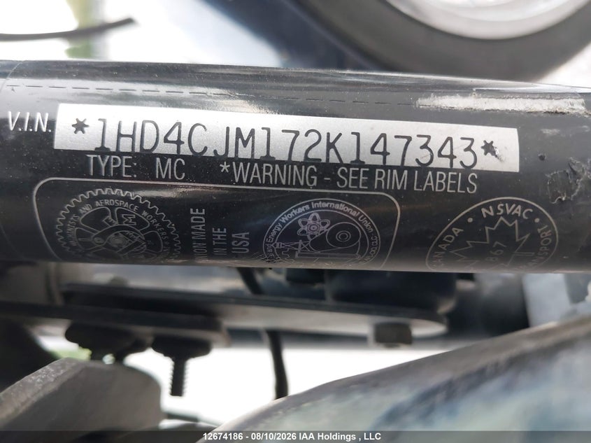 2002 HARLEY-DAVIDSON IRON MOTO 2