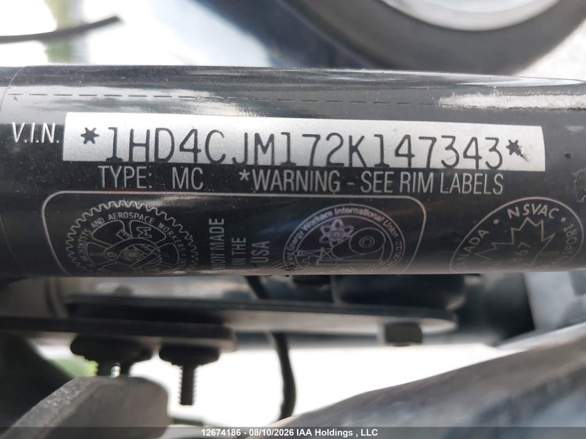 2002 HARLEY-DAVIDSON IRON MOTO 2