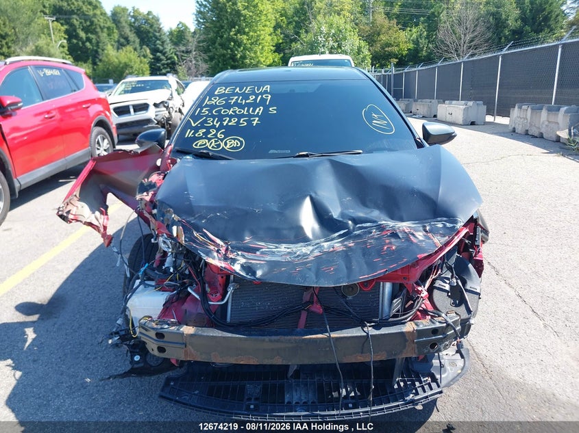 2015 TOYOTA COROLLA SEDAN 1.8L I-4 DOHC, VVT, 132HP