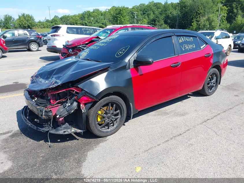 2015 TOYOTA COROLLA SEDAN 1.8L I-4 DOHC, VVT, 132HP