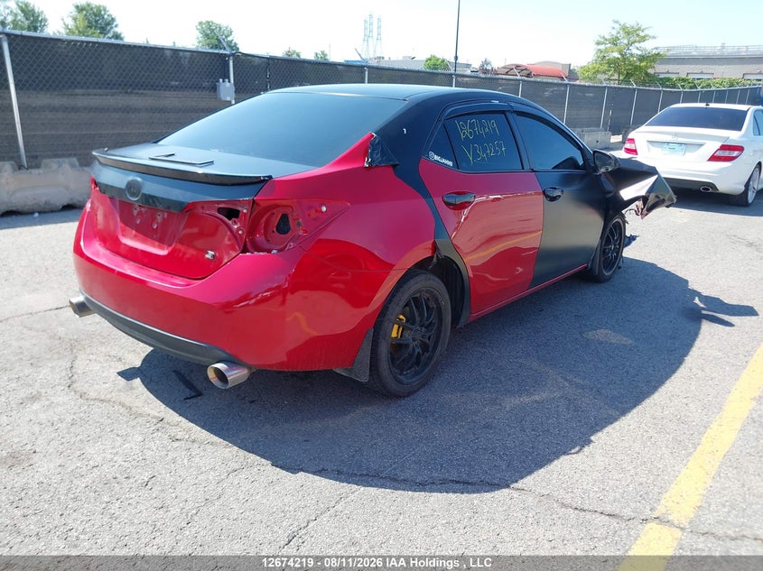 2015 TOYOTA COROLLA SEDAN 1.8L I-4 DOHC, VVT, 132HP