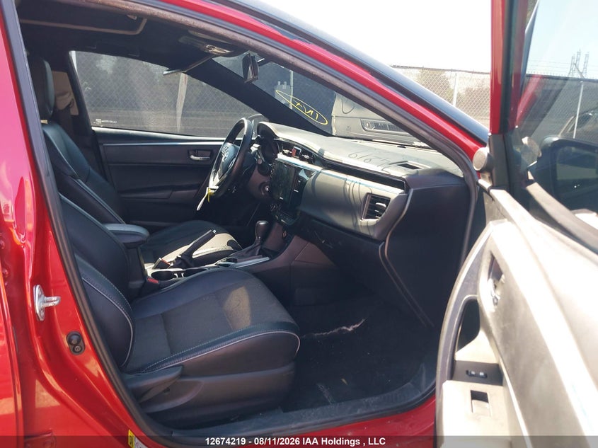 2015 TOYOTA COROLLA SEDAN 1.8L I-4 DOHC, VVT, 132HP