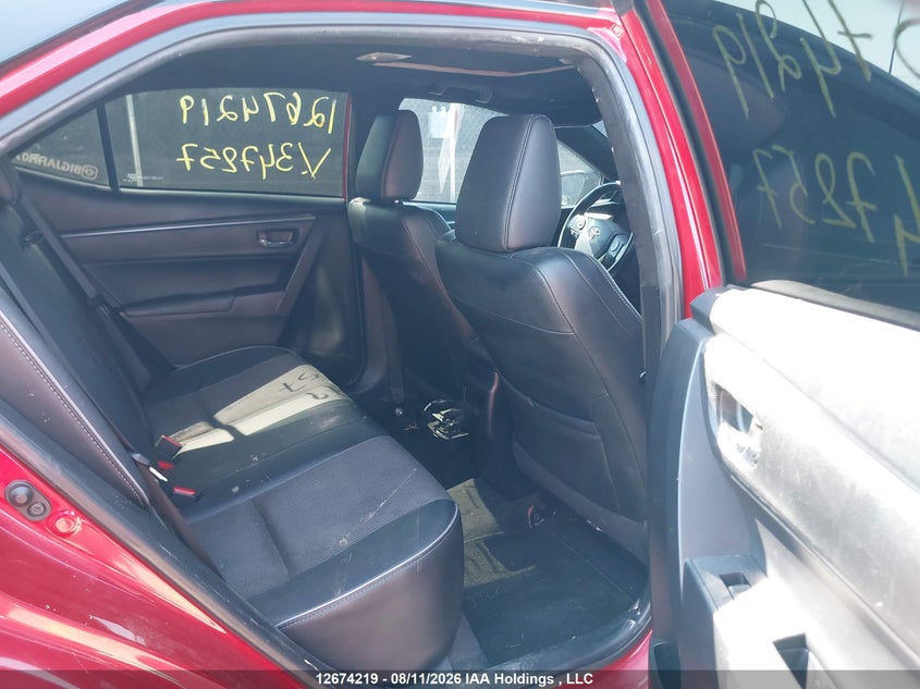2015 TOYOTA COROLLA SEDAN 1.8L I-4 DOHC, VVT, 132HP