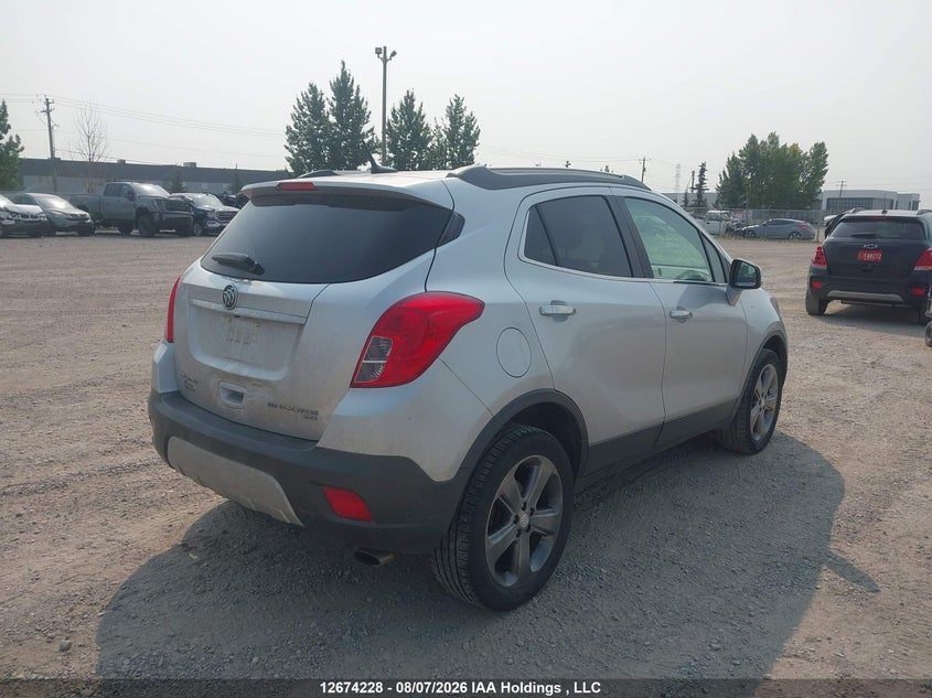 Vin: kl4cjgsb3eb551885, lot: 3077737, buick encore 20144