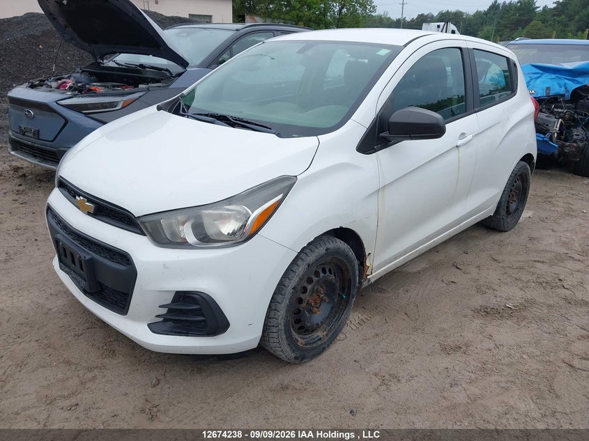 Vin: kl8ca6sa1hc752148, lot: 3077747, chevrolet spark ls manual 20172