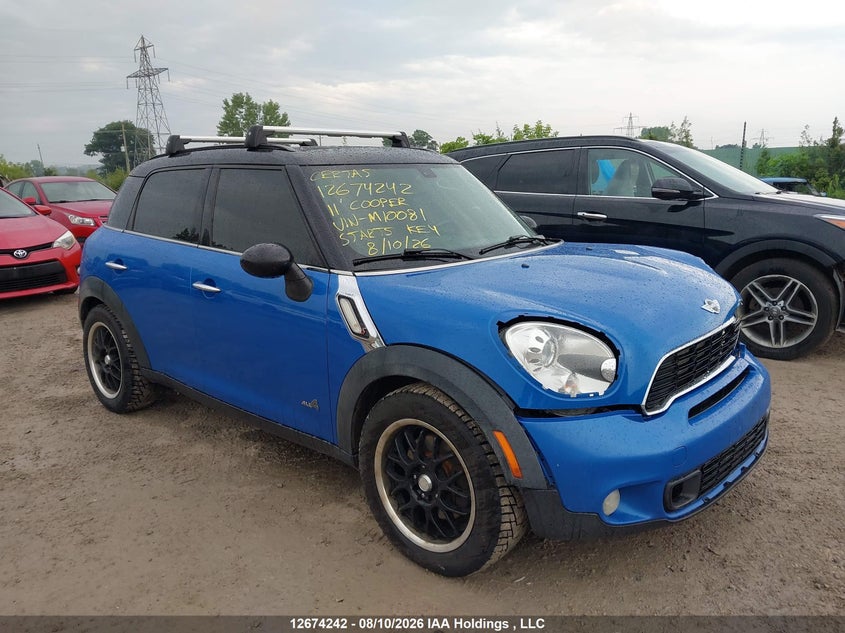 Vin: wmwzc5c53bwm10081, lot: 3077751, mini cooper s countryman 2011 img_1