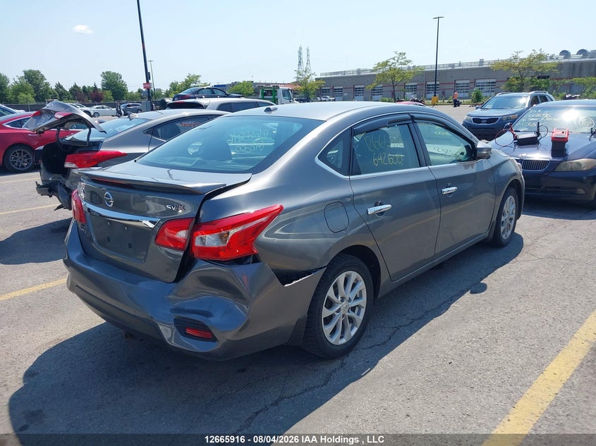 Vin: 3n1ab7ap4hl642600, lot: 3077756, nissan sentra 1.8 s/1.8 sl/1.8 sv 20174