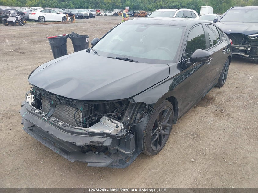 Vin: 2hgfe2f5xrh103835, lot: 3077763, honda civic sport 20242