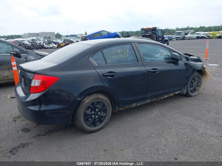 Vin: 2hgfb2f41ch117405, lot: 3077802, honda civic lx 20124