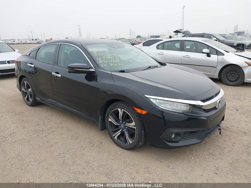 Vin: 2hgfc1f93gh100405, lot: 3077810, honda civic touring 2016 img_1