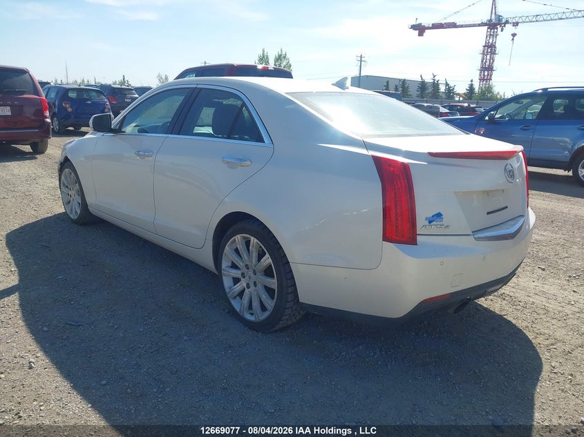 Vin: 1g6ah5rx3e0127040, lot: 3077820, cadillac ats turbo luxury 20143