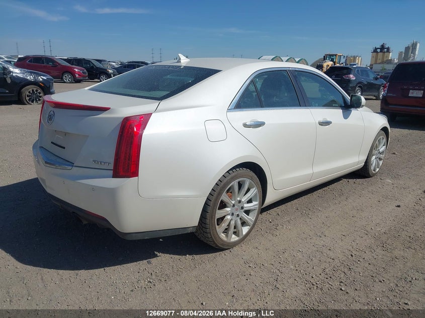 Vin: 1g6ah5rx3e0127040, lot: 3077820, cadillac ats turbo luxury 20144