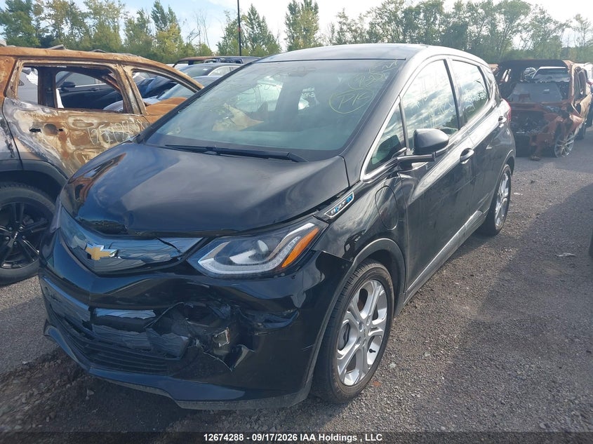 2019 Chevrolet Bolt Ev Lt, Удар спереди, IAAI, VIN 1G1FY6S0XK4147823 — фото 2