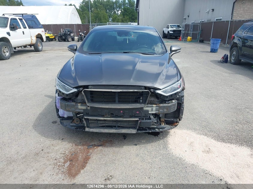 2017 FORD FUSION SEDAN 2.7L V-6 DI, DOHC, VVT, TURBO, 325HP