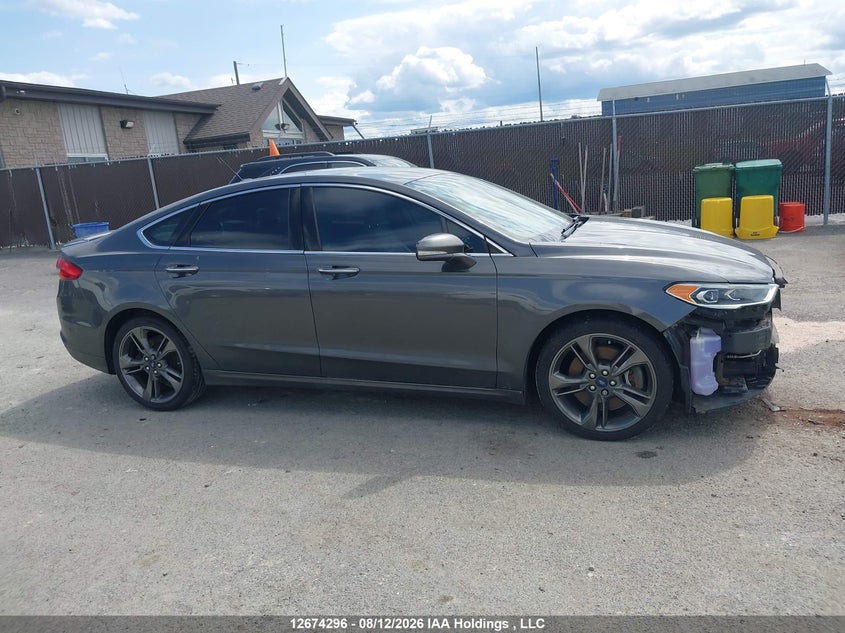 2017 FORD FUSION SEDAN 2.7L V-6 DI, DOHC, VVT, TURBO, 325HP