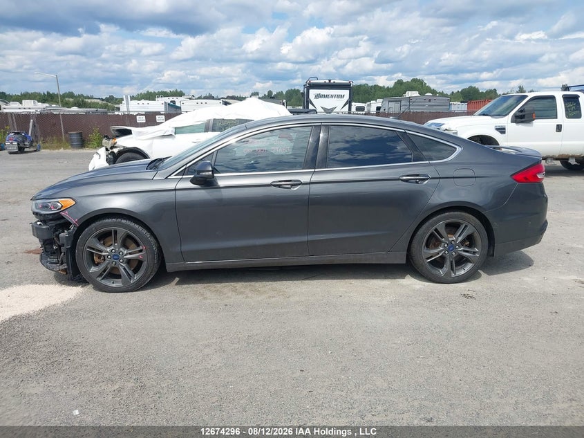 2017 FORD FUSION SEDAN 2.7L V-6 DI, DOHC, VVT, TURBO, 325HP