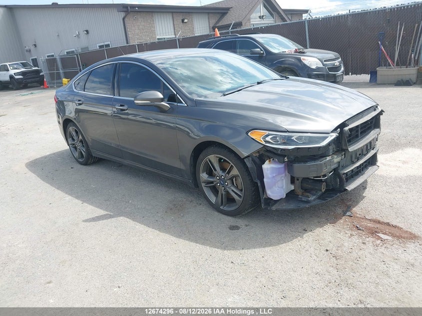 2017 Ford Fusion, Удар спереди, IAAI, VIN 3FA6P0VP9HR169219