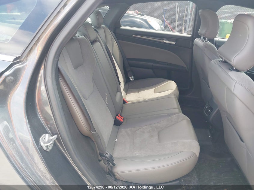 2017 FORD FUSION SEDAN 2.7L V-6 DI, DOHC, VVT, TURBO, 325HP