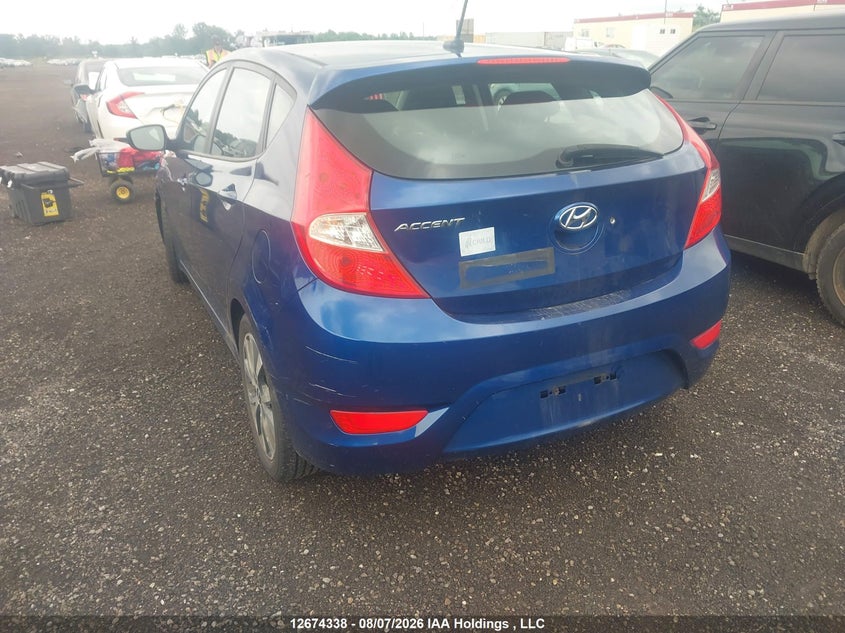 Vin: kmhct5ae4hu331482, lot: 3077872, hyundai accent se 20173