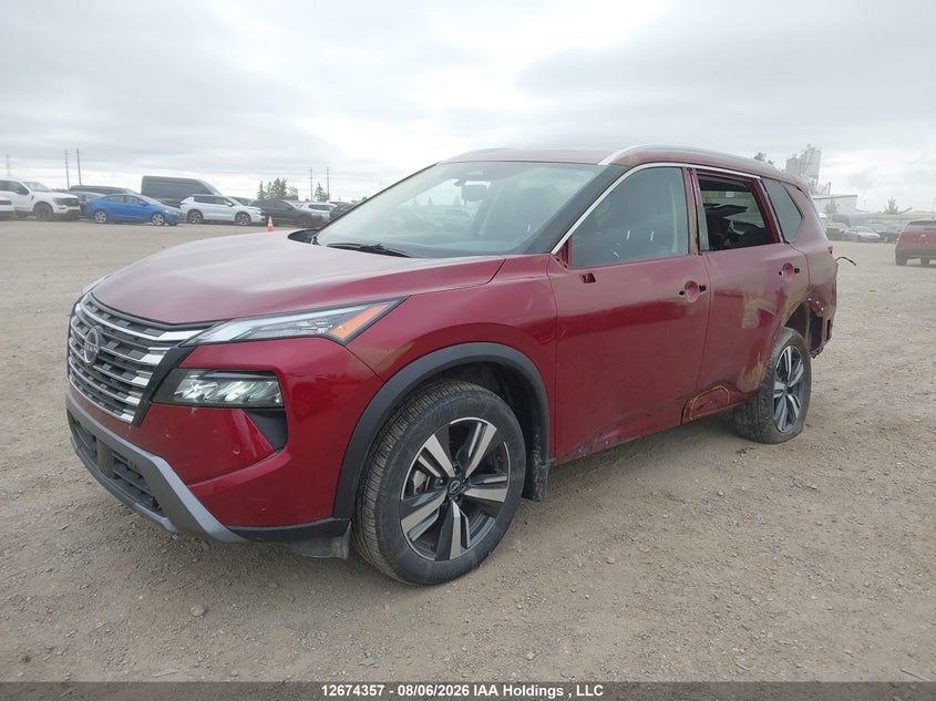 2025 Nissan Rogue, Left Rear, IAAI, VIN JN8BT3CB2SW417929 — photo 2